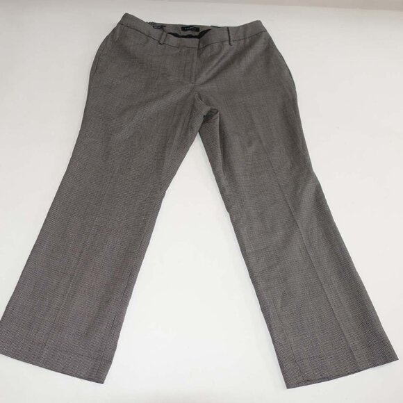 Talbots Pants - Talbots Women's Newport Trouser Leg Dress Pants Size 18W Petite NWT Brown Gray